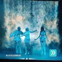 fog projection screen